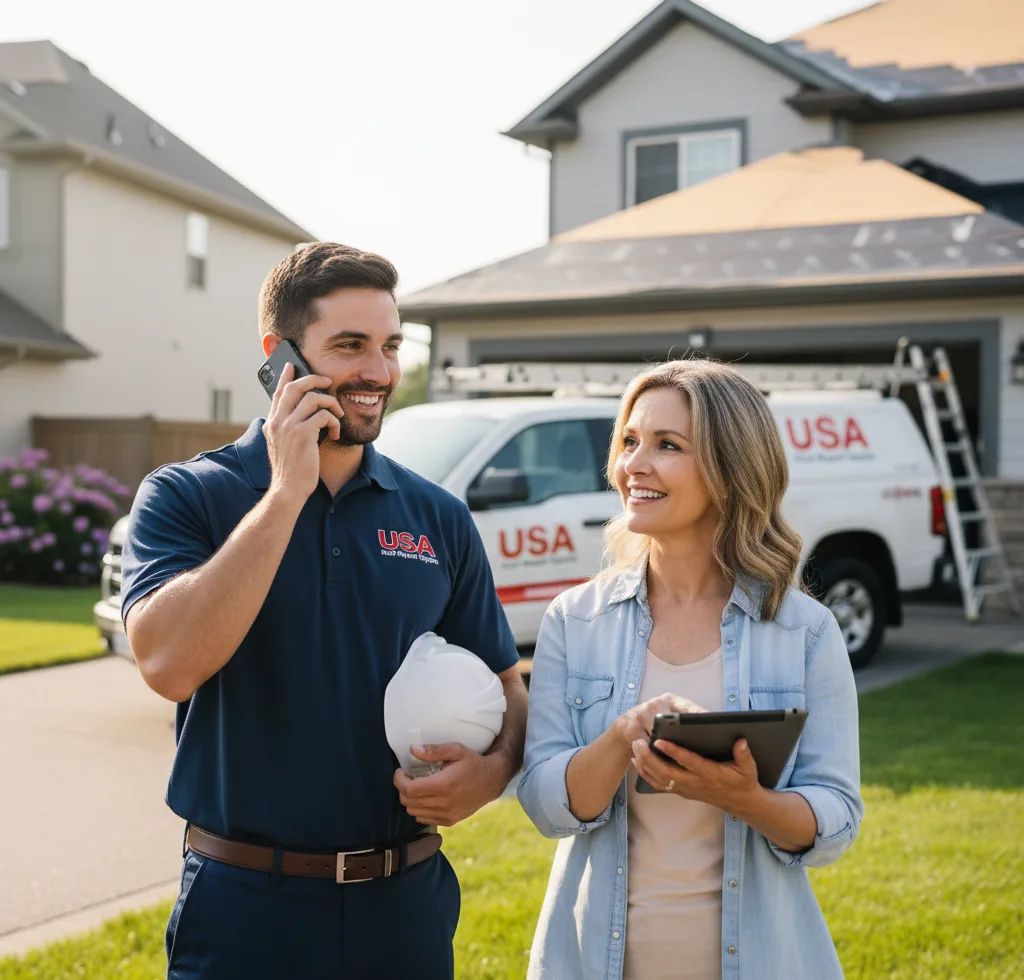 USA Roof Repair Experts customer support in Port Huron